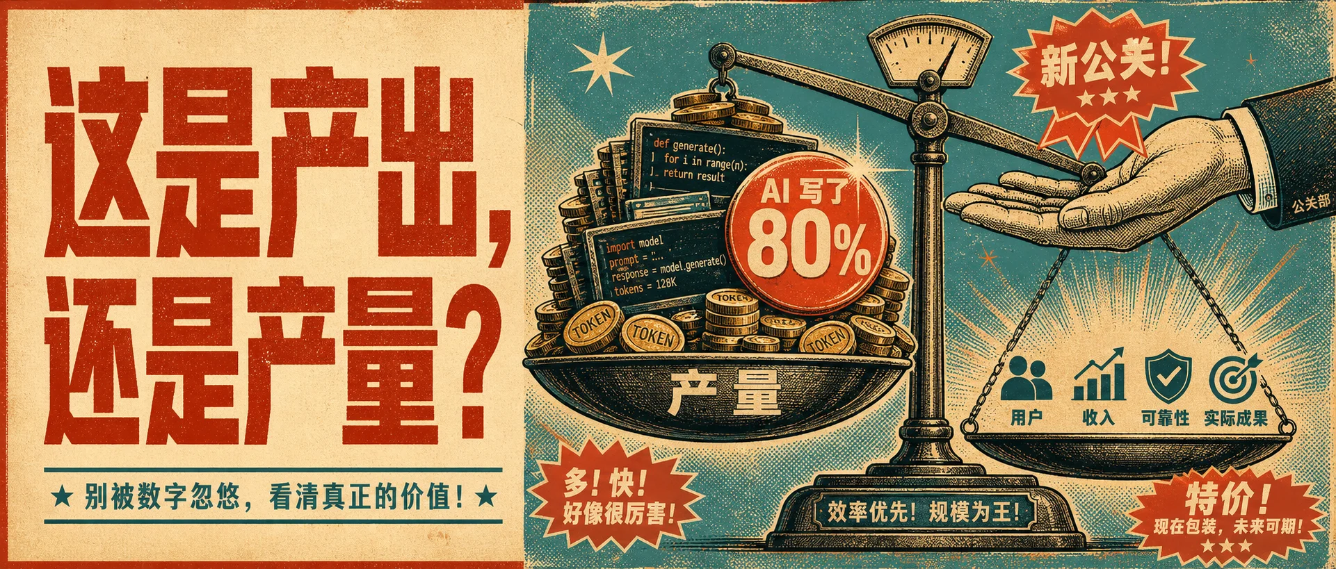 「AI 写了我们 80% 的代码」,是代码行数换了个新公关